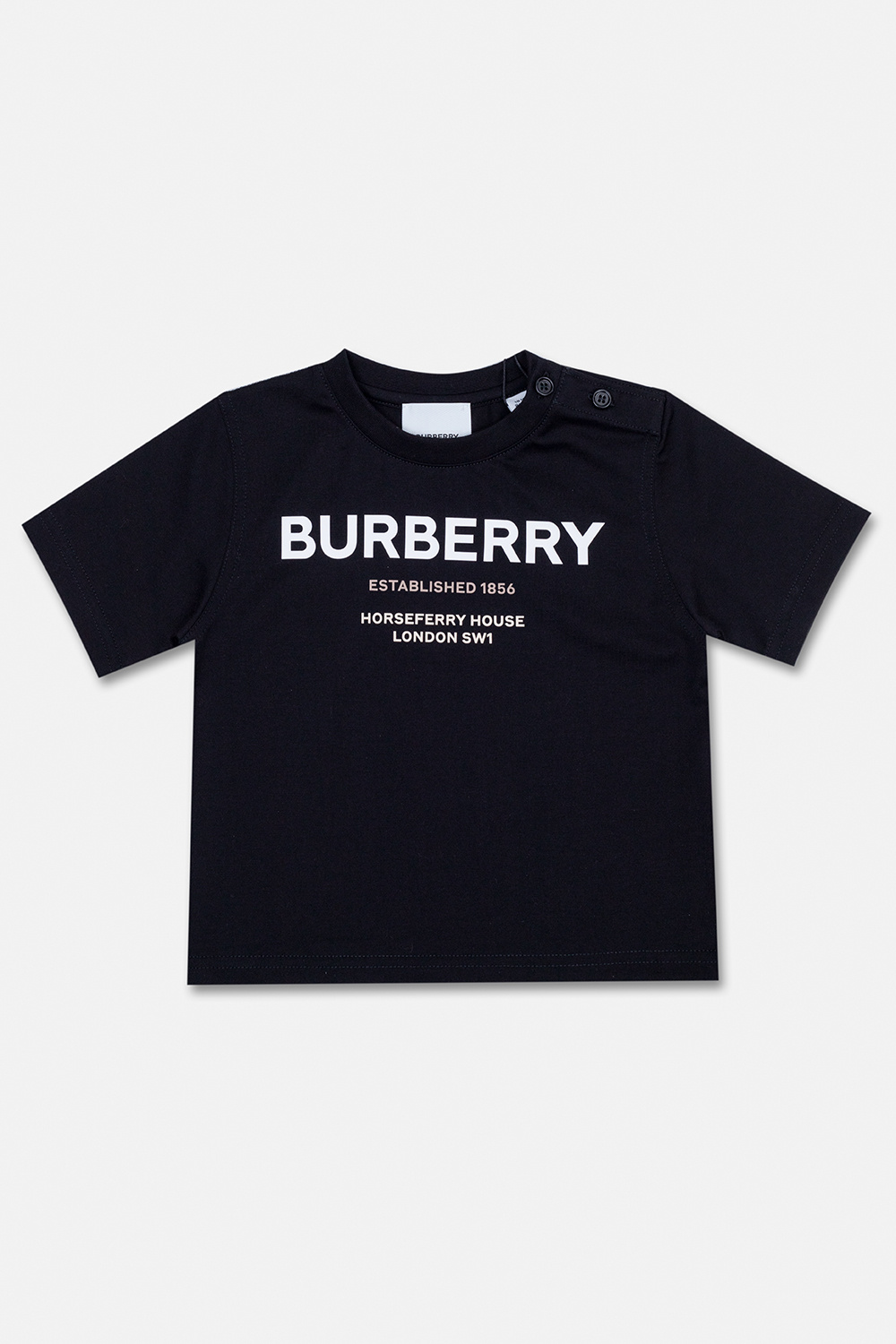 Burberry T Shirt mit Monogramm WeiB Black Cedar T StasanetShops Argentina shirt Burberry Kids